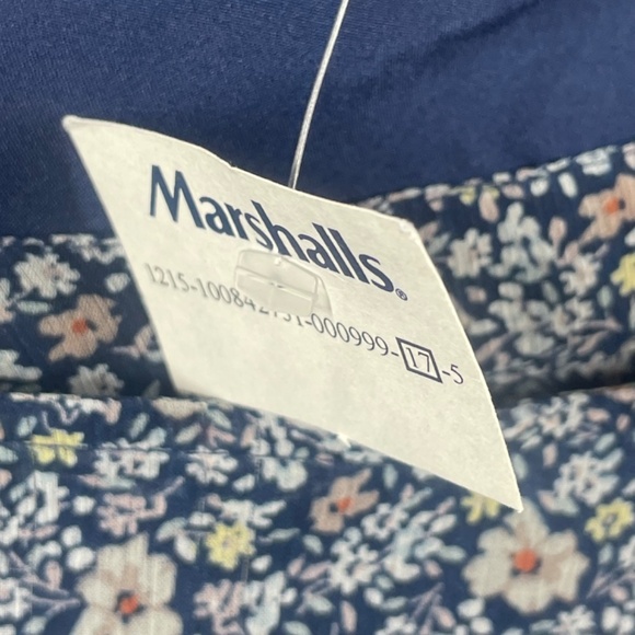 NEW Abercrombie & Fitch Skirt Womens 00 blue floral wrap midi preppy - Picture 5 of 10